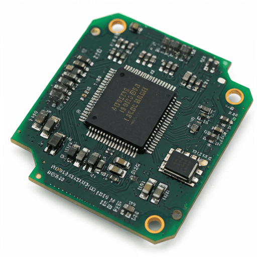 High-Reliability Flight Controller PCB with STM32H7 processor